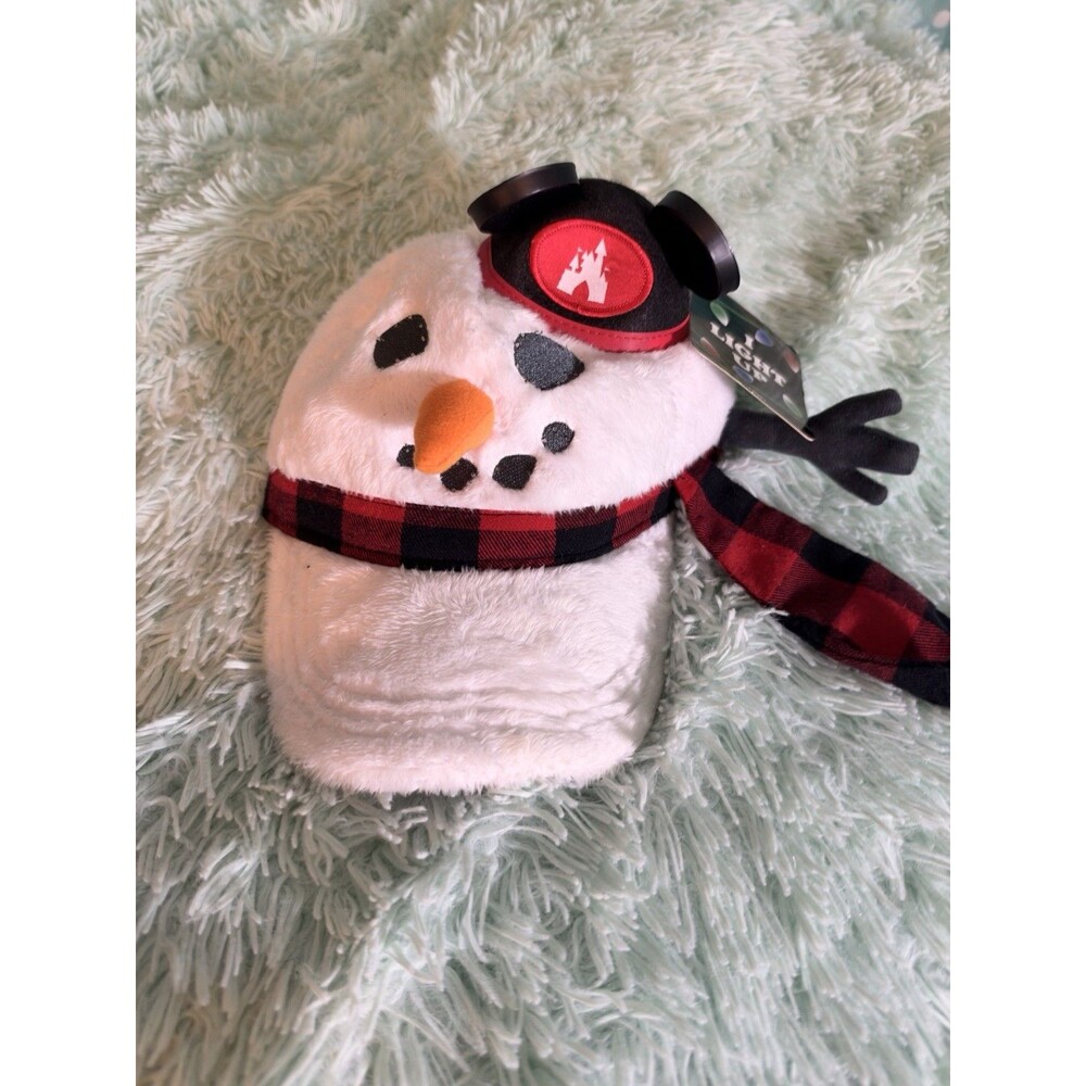 Disney Parks There's Snow Place Like Home Plush Snowman Light-Up Hat